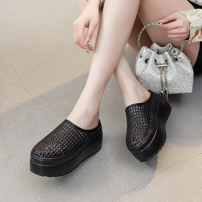 Sewing House - Shoes Woman 2026 House Slippers Platform