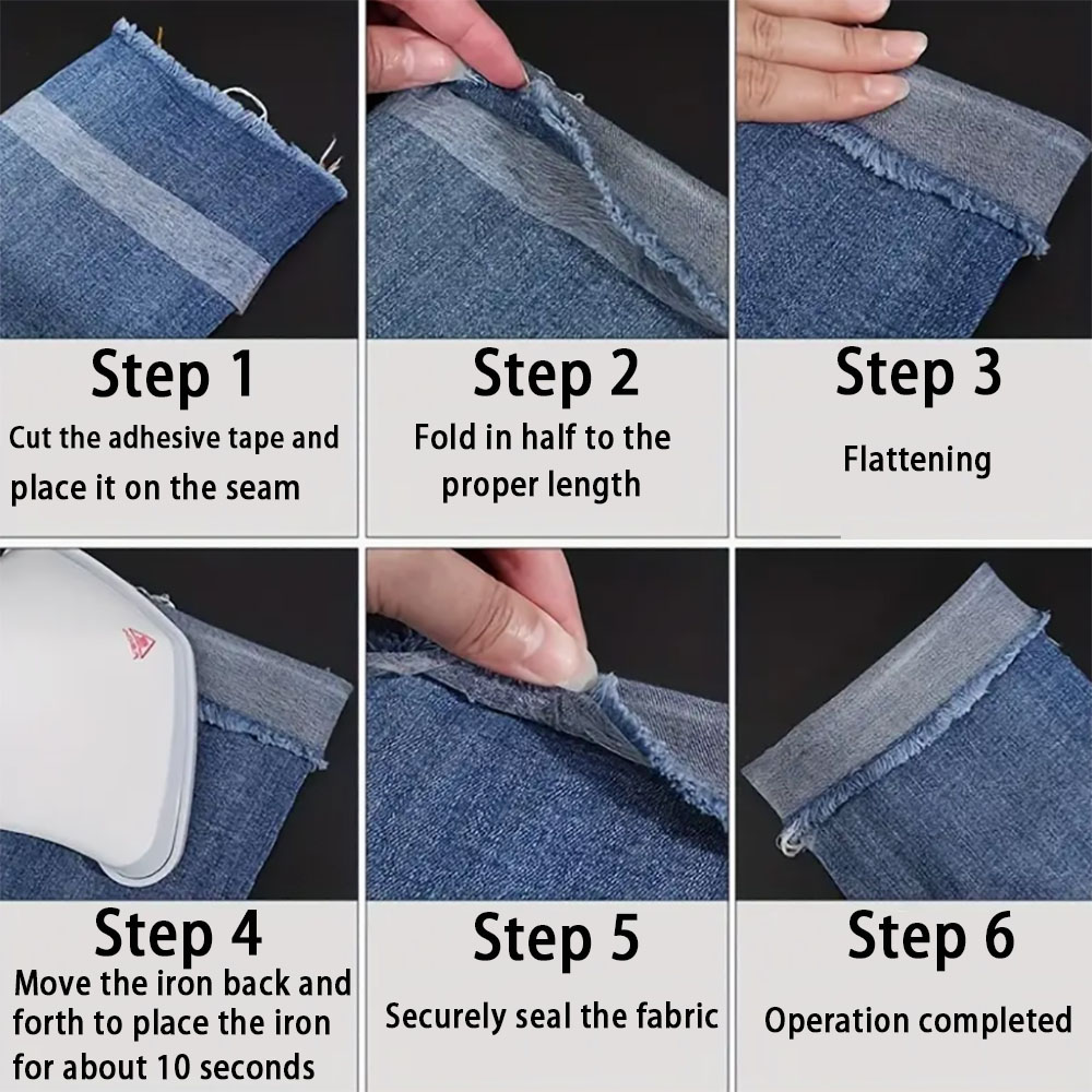 Self-Adhesive Pants Hem Tape E - Interfacing Iron On 评论和价格