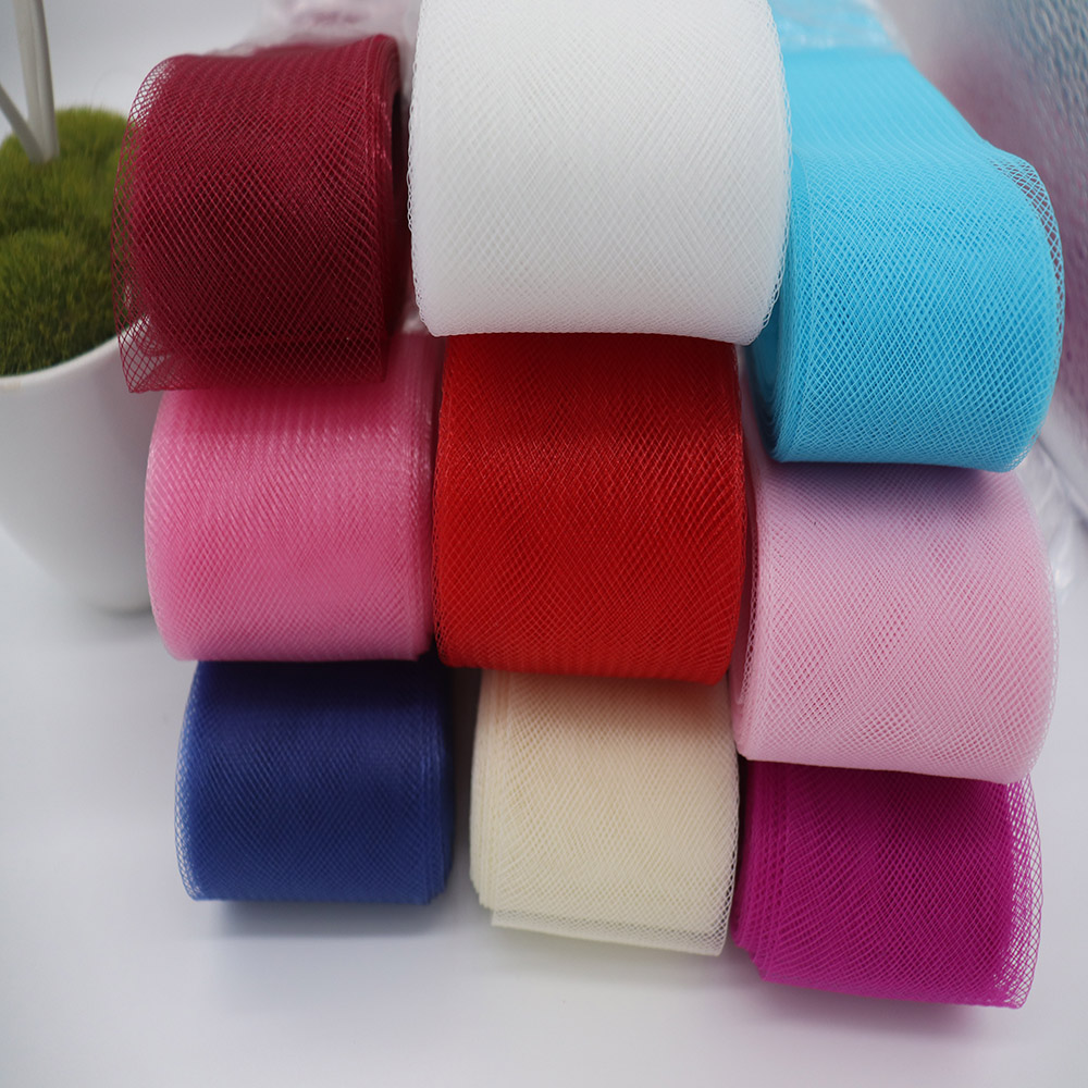 Soft Polyester Mesh Ribbon Fla - Sewing Fabric 评论和价格
