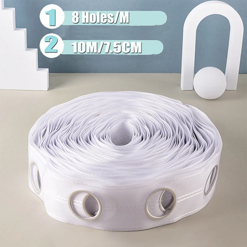 10m 15m Eyelet Punch Tape Whit - Sewing Eyelet Fabric 评论和价格