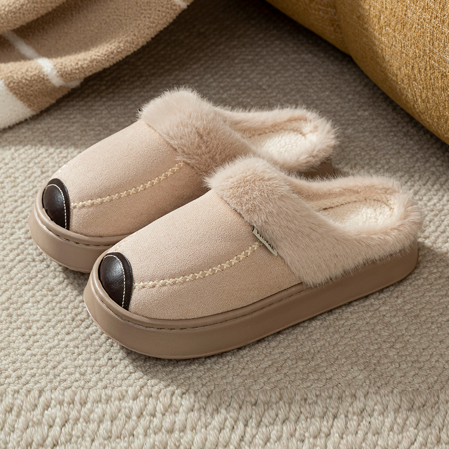 Women's Plush Slippers Boot Wi - Sewing Cotton 评论和价格