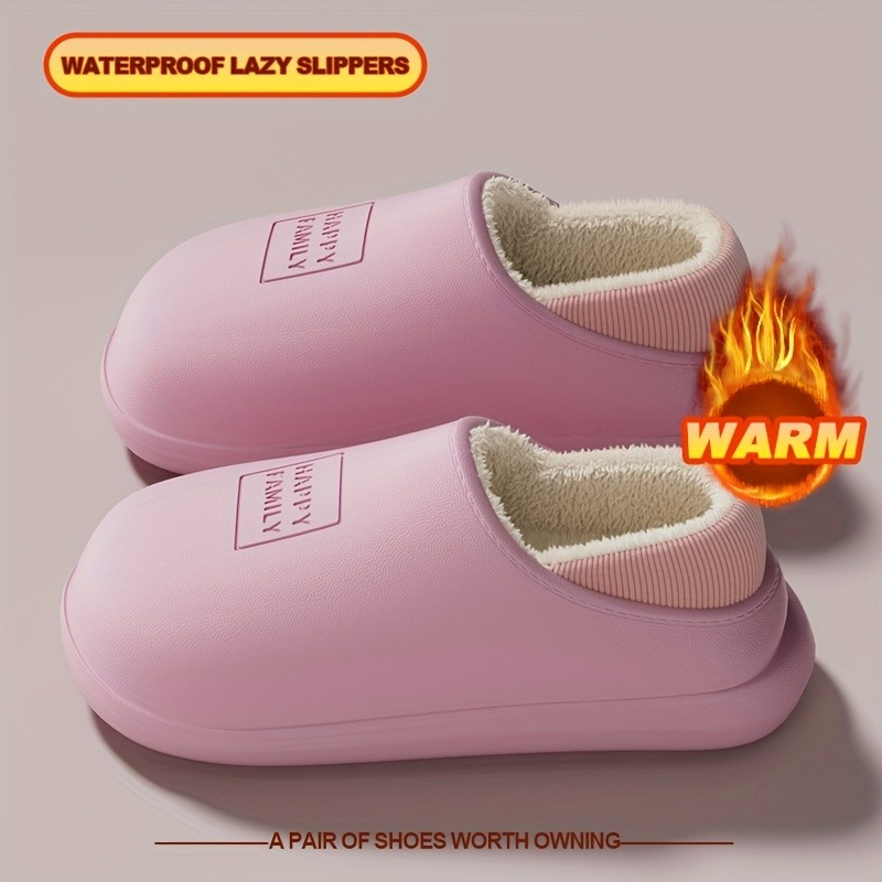 Winter EVA Warm Slippers Men W - Sewing House 评论和价格