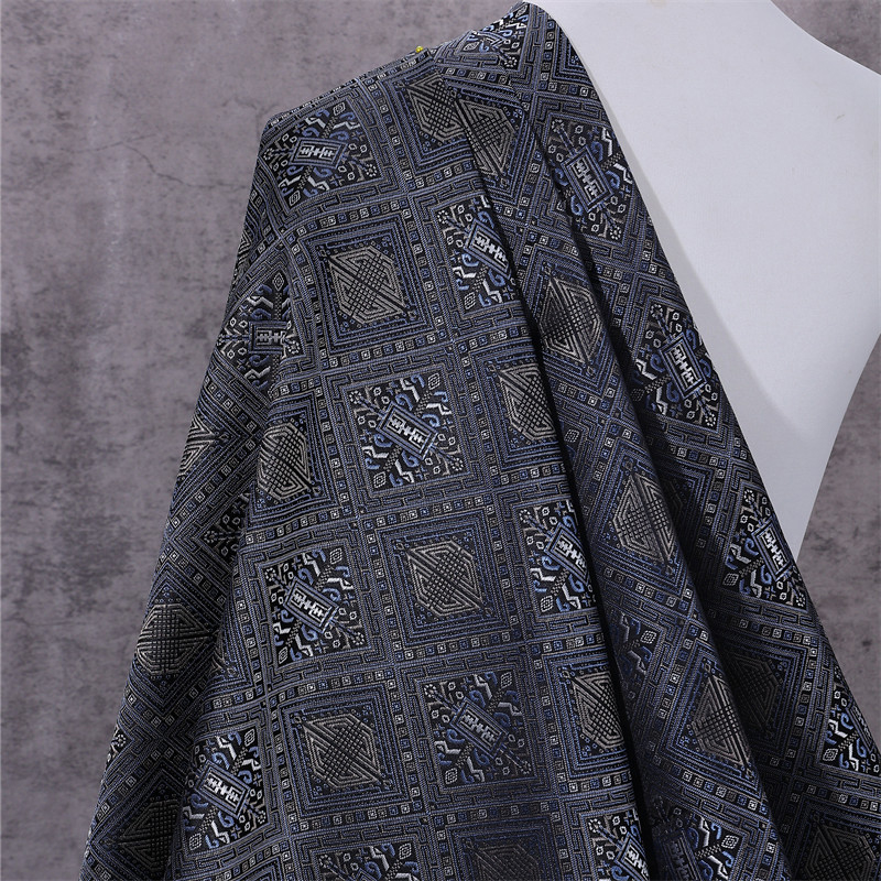 Chinese Style Jacquard Brocade - Sewing Fabric 评论和价格