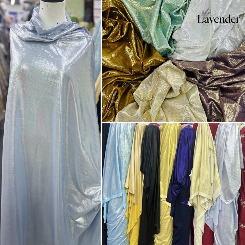 Liquid Gloss Beauty Silk Fabri - Textile And Sewing Materials 评论和价格