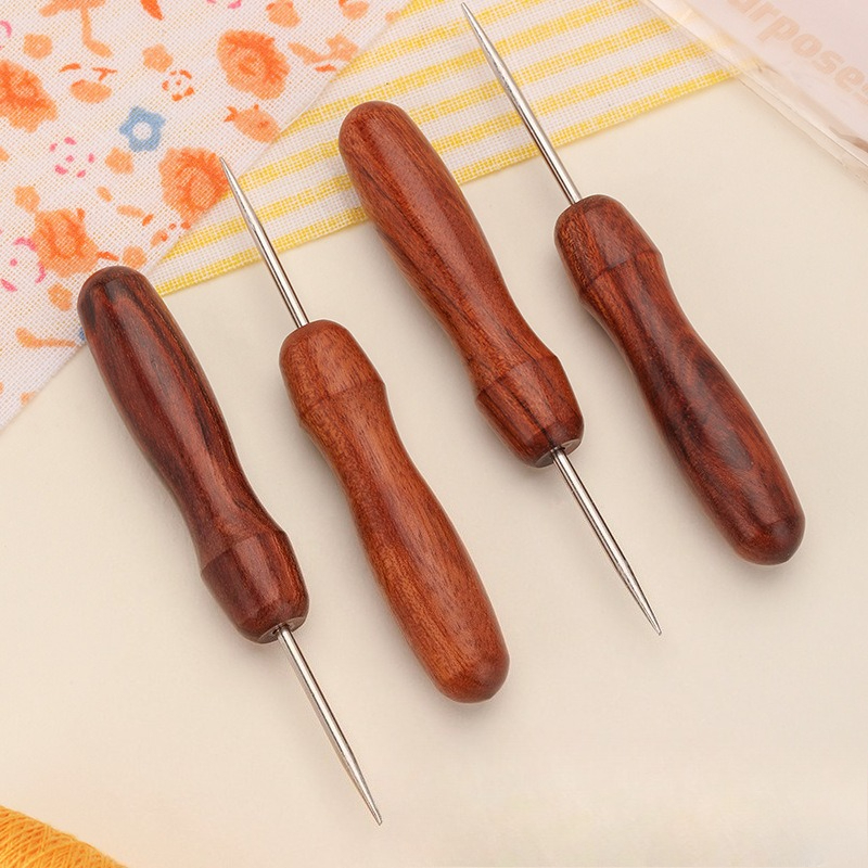 Professional Leather Wooden Ha - Textile Sewing Kit 评论和价格