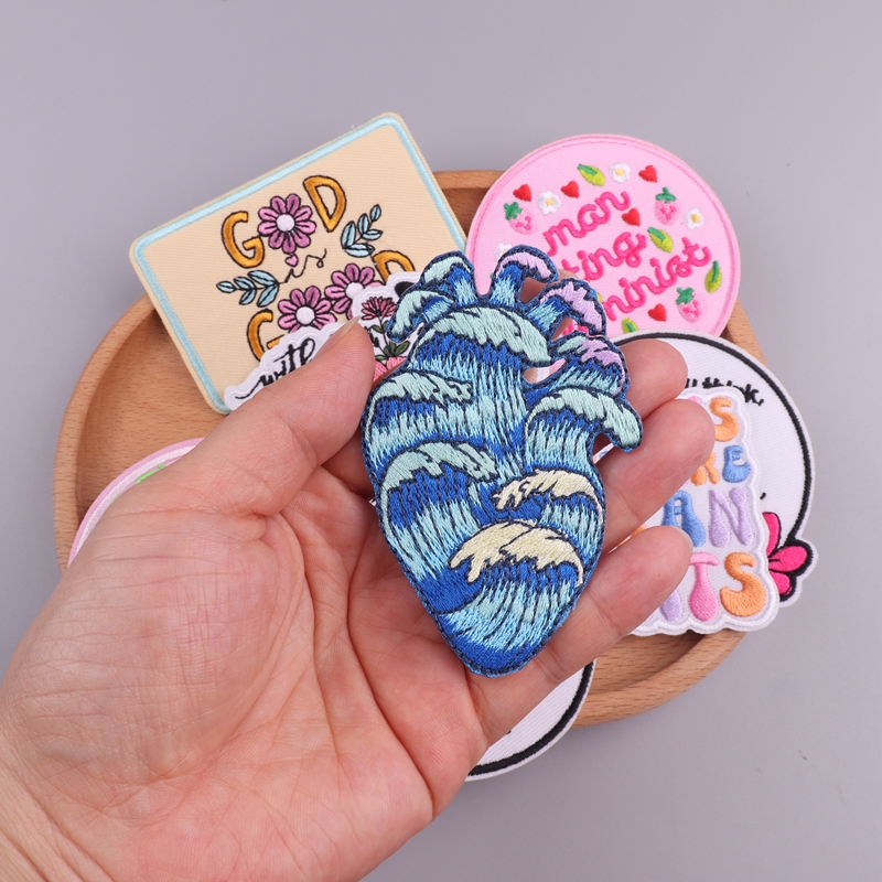 Self Encourage Iron On Patches - Velcro Sew On 评论和价格