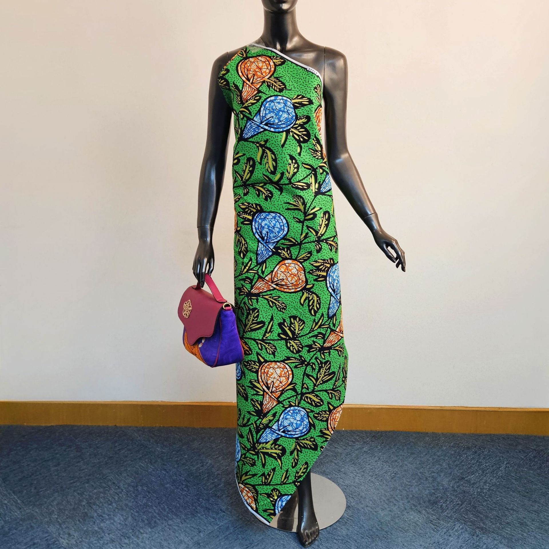 46Inch Wide 6Yards Long Cotton - Sewing Batik Fabric 评论和价格
