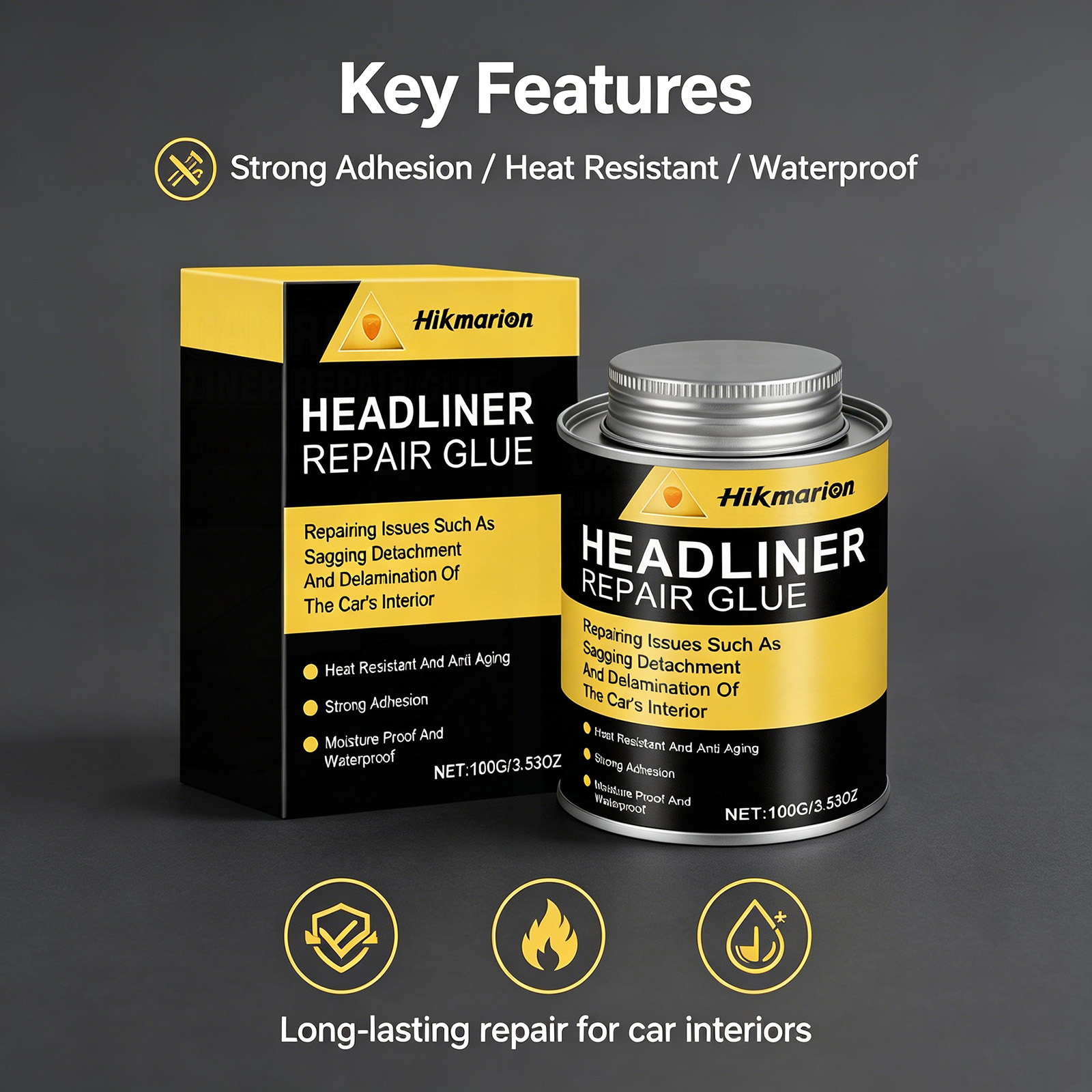 Headliner Repair Glue 100ml St - Fabric Glue Bond 评论和价格