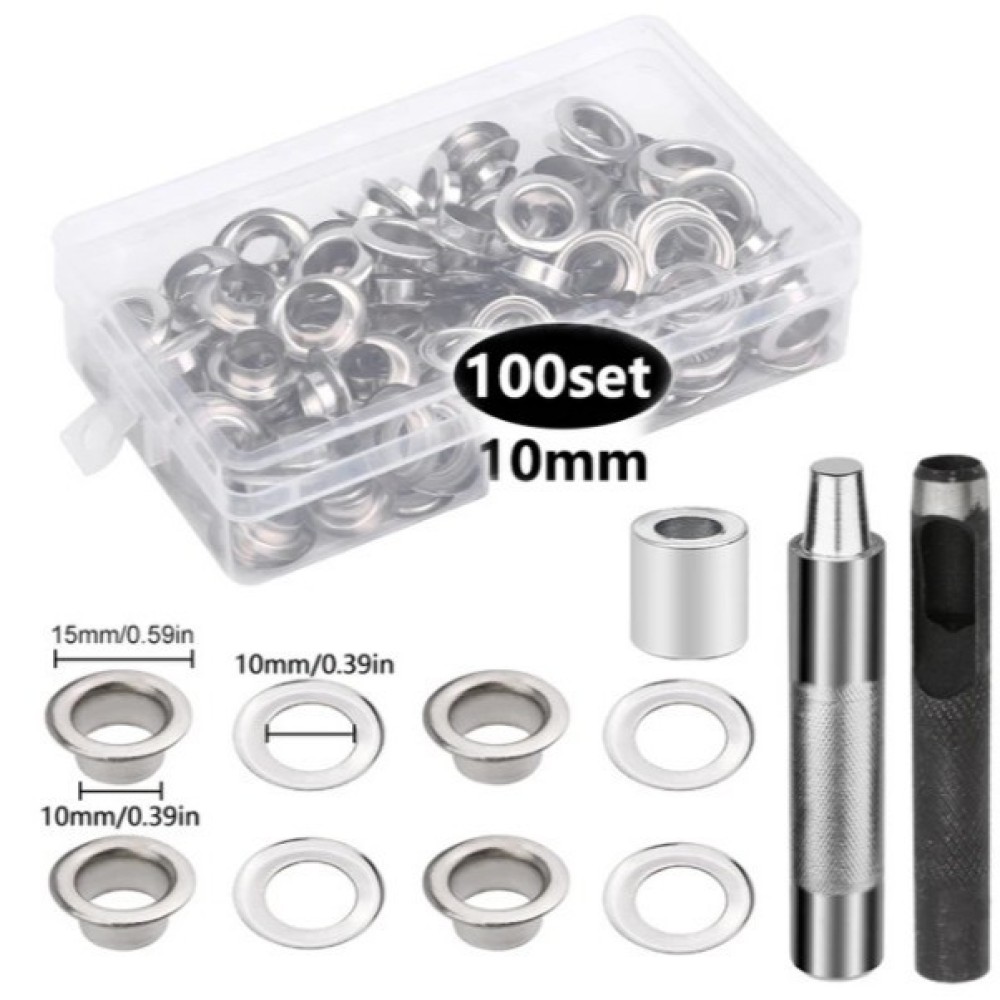 Eyelet Installer Punch Tool Ki - Sewing Eyelet Fabric 评论和价格