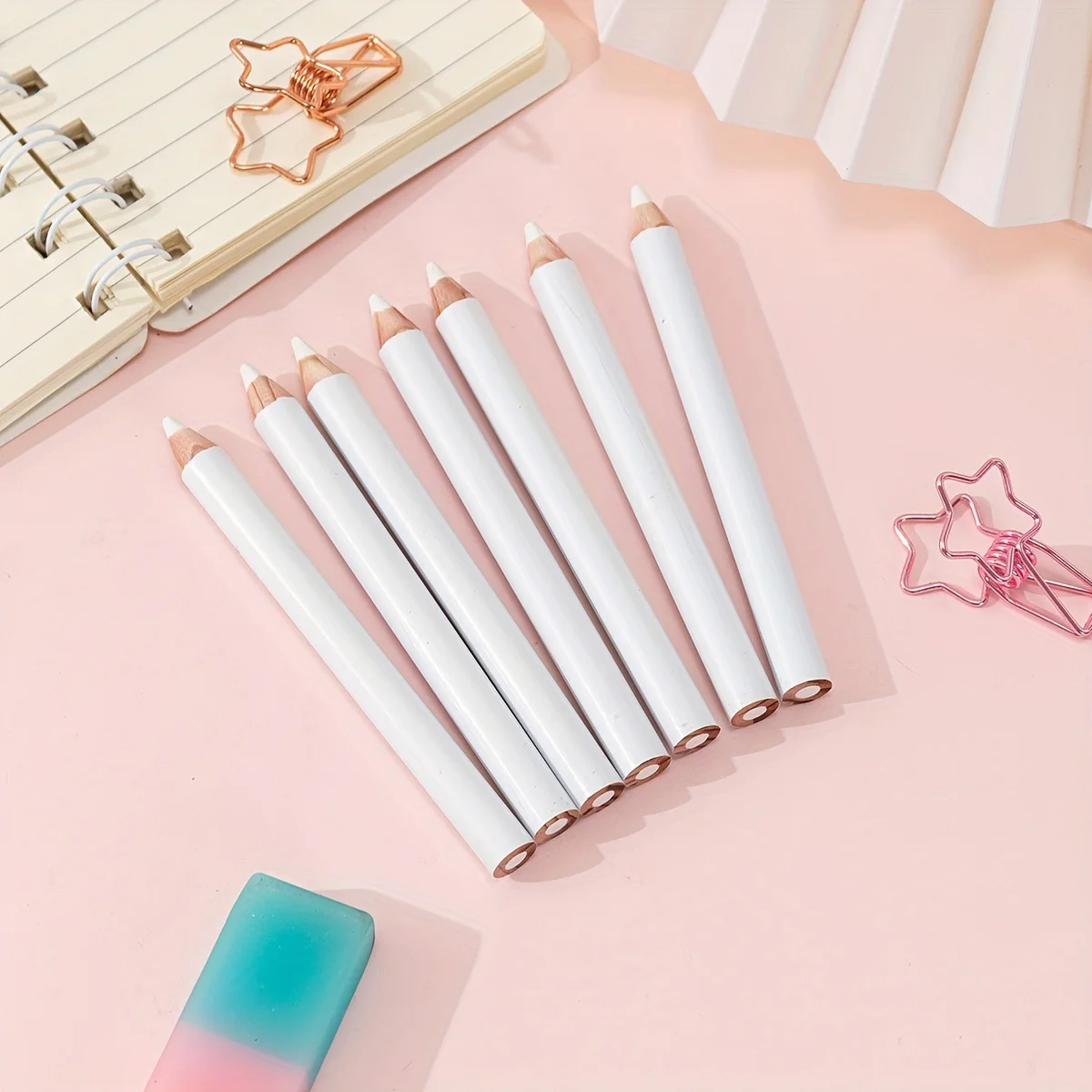 6pcs White Tailor Pen Fashion  - Fabric Marking Pen 评论和价格