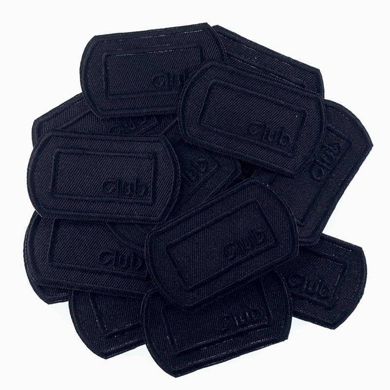 5Pcs Black Patches for Clothes - Velcro Sew On 评论和价格
