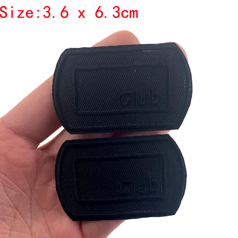 5Pcs Black Patches for Clothes - Velcro Sew On 评论和价格