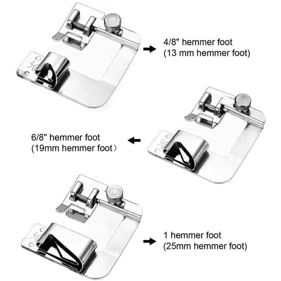 1PCS-3PCS 13/19/25mm Domestic  - Textile Sewing Machines 评论和价格