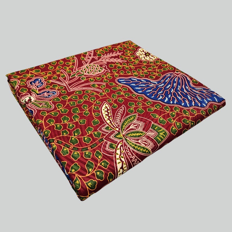 46Inch * 6Yards Green Leaves P - Sewing Batik Fabric 评论和价格