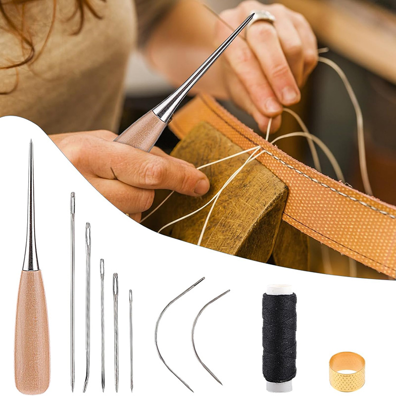 10/11Pcs Leather Sewing Kit Le - Textile Sewing Kit 评论和价格