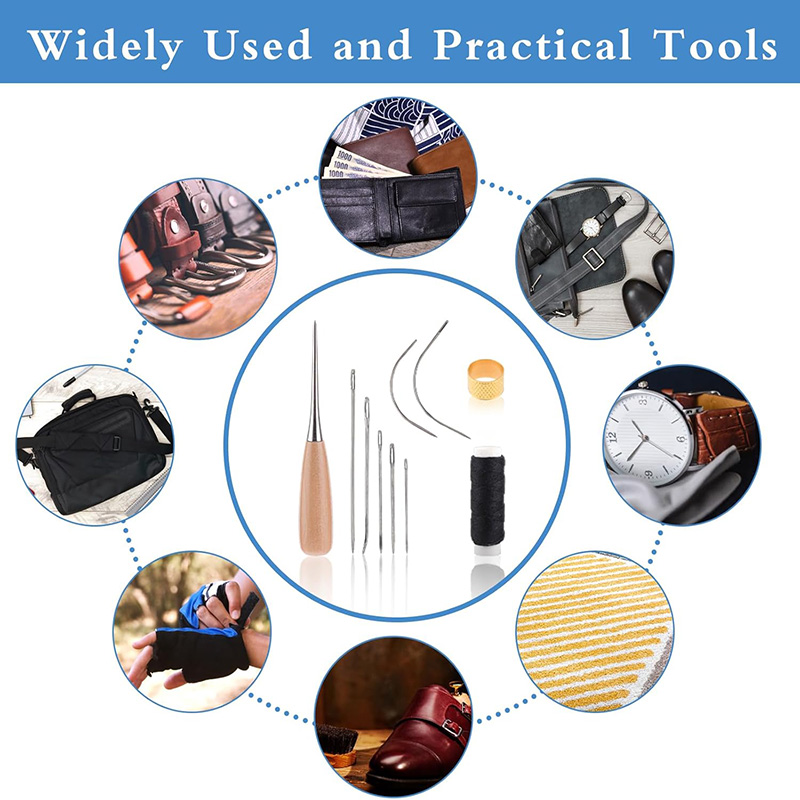10/11Pcs Leather Sewing Kit Le - Textile Sewing Kit 评论和价格