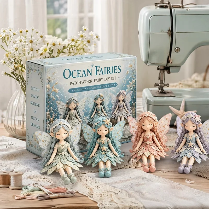 Flower Fairies Patchwork DIY K - Textile Sewing Kit 评论和价格