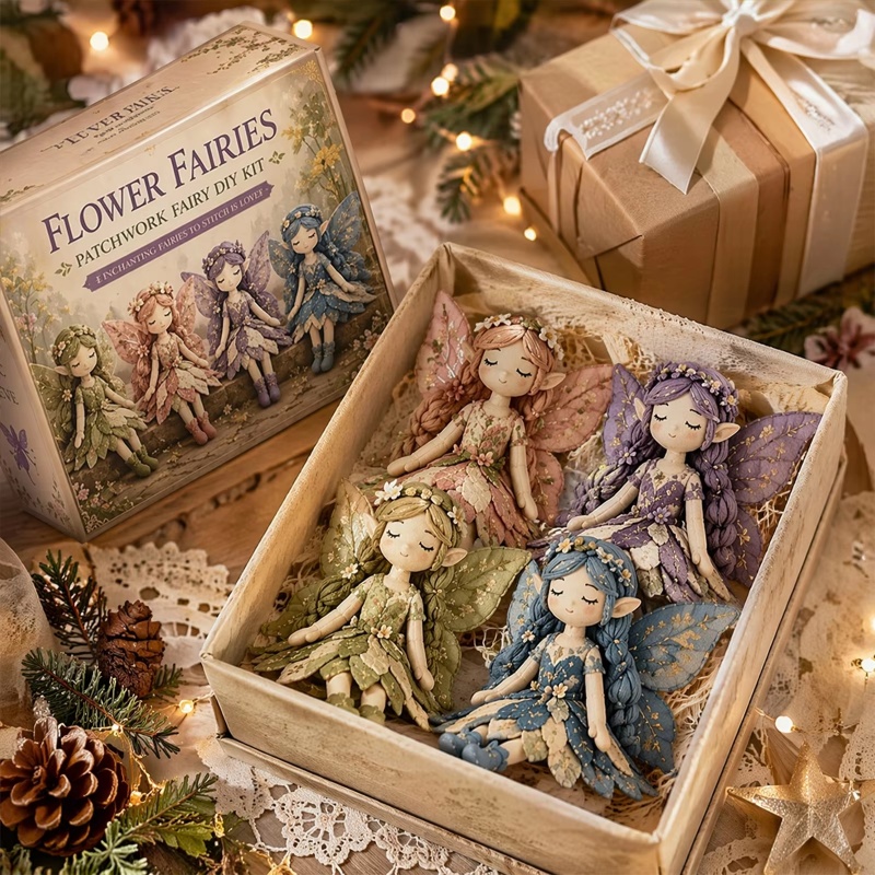 Flower Fairies Patchwork DIY K - Textile Sewing Kit 评论和价格