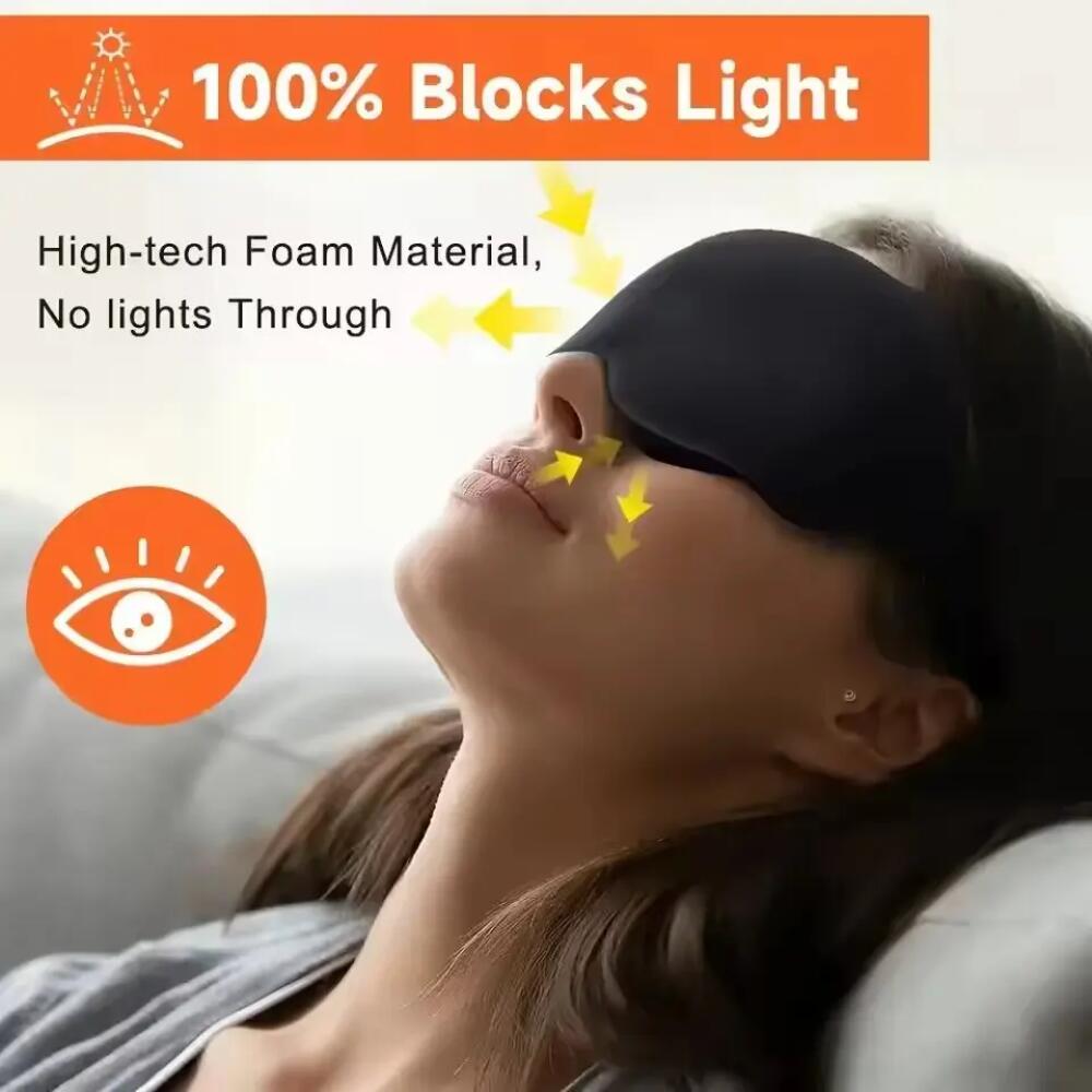 New 3D Sleep Eye Mask Stereosc - Sewing Cotton 评论和价格