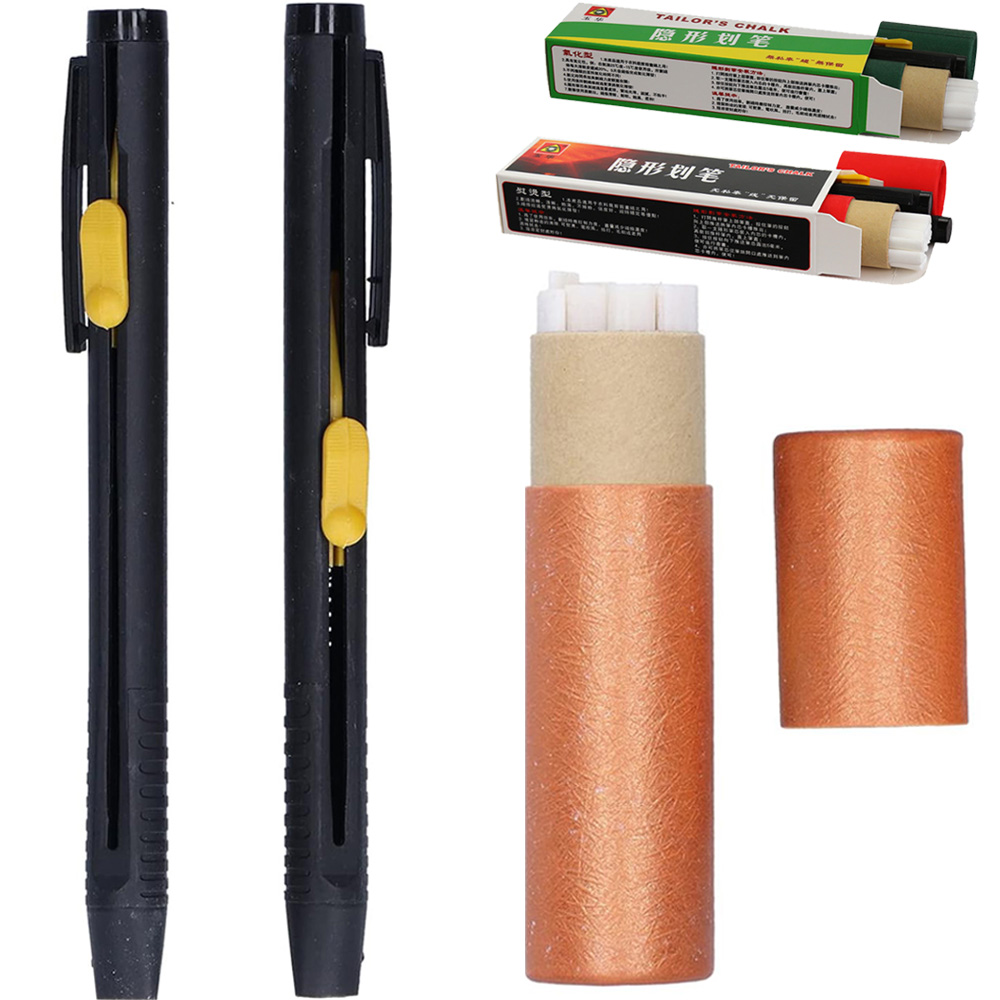 Tailors Invisible Chalk Pencil - Fabric Marking Pen 评论和价格