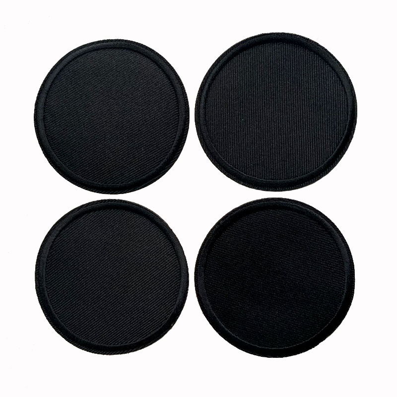 5Pcs Black Round Patches For C - Velcro Sew On 评论和价格