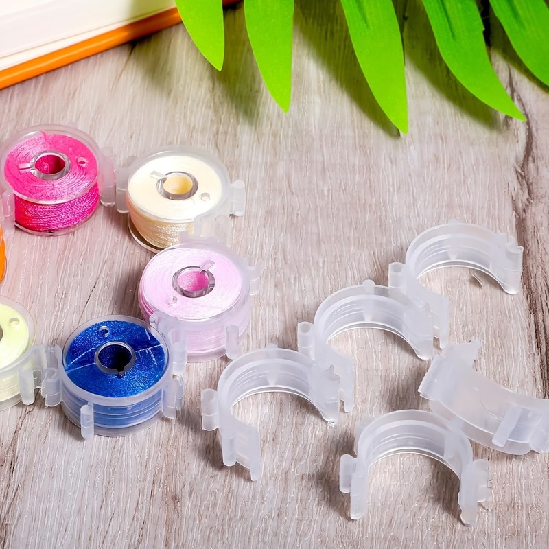 35 pcs Bobbin Clips, Prevents  - Textile Sewing Machines 评论和价格