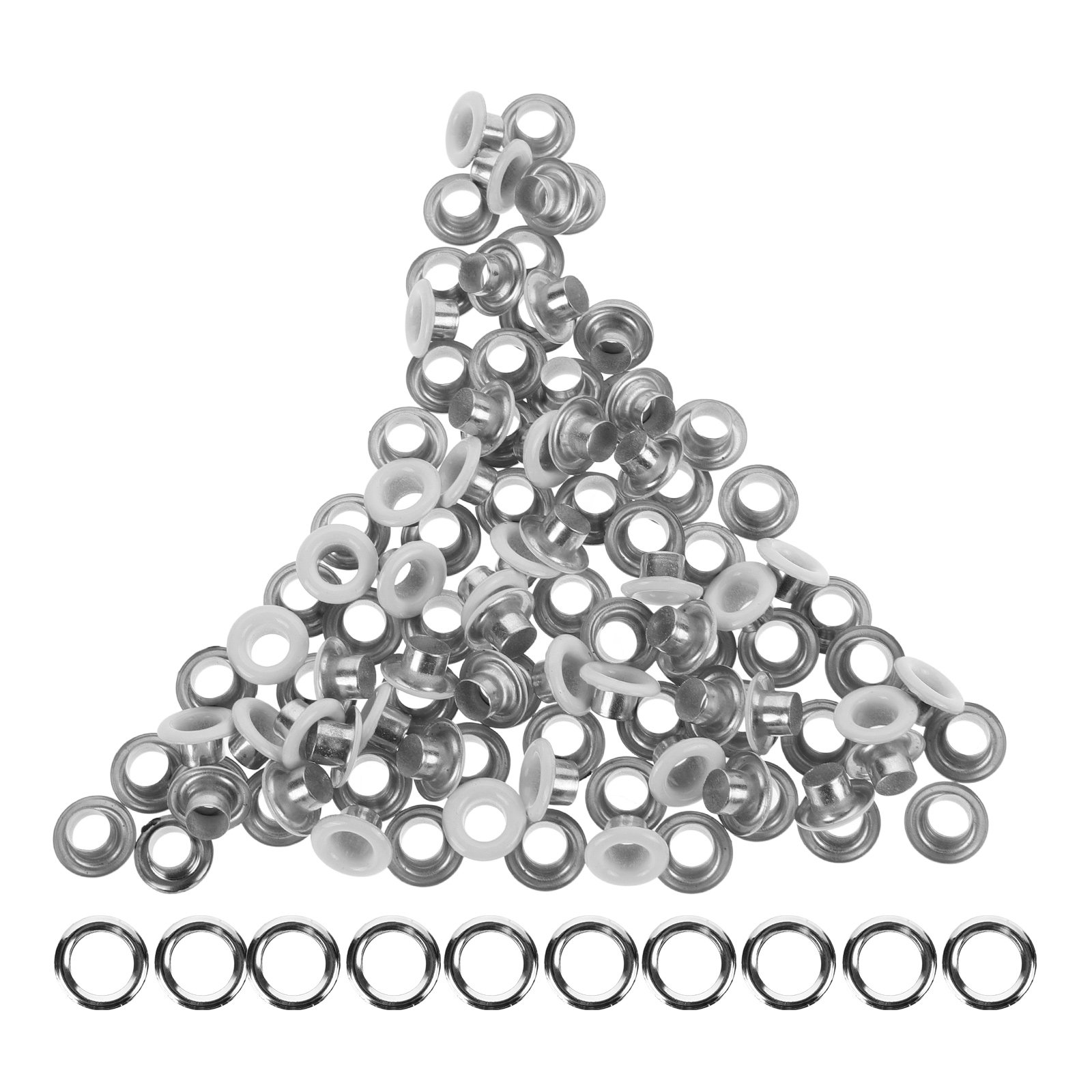 100Pcs Shoe Eyelets Kit Heavy  - Sewing Eyelet Fabric 评论和价格