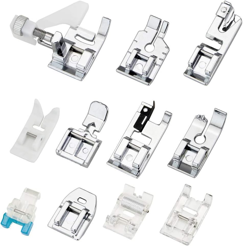 11Pcs Presser Feet Set - Walki - Textile Sewing Kit 评论和价格