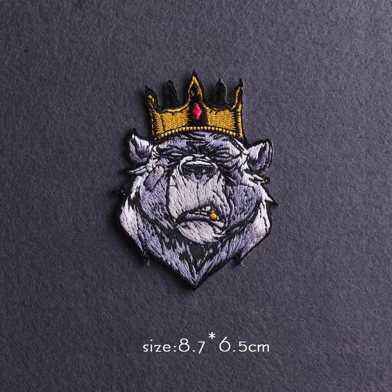 Hippie/Punk Patch Embroidery P - Velcro Sew On 评论和价格