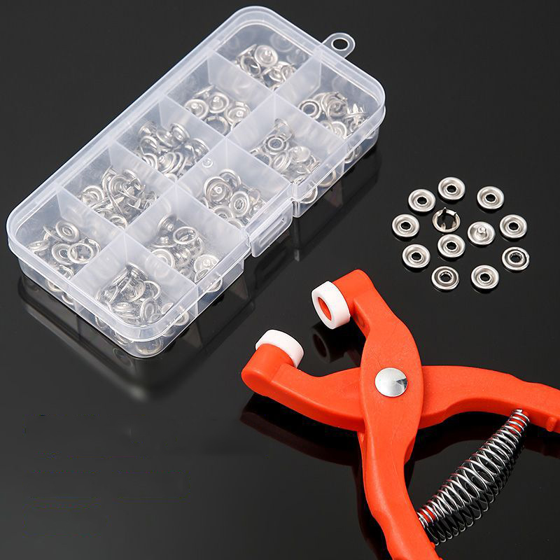 50/100Sets Plier Tool Buckle B - Sewing Eyelet Fabric 评论和价格