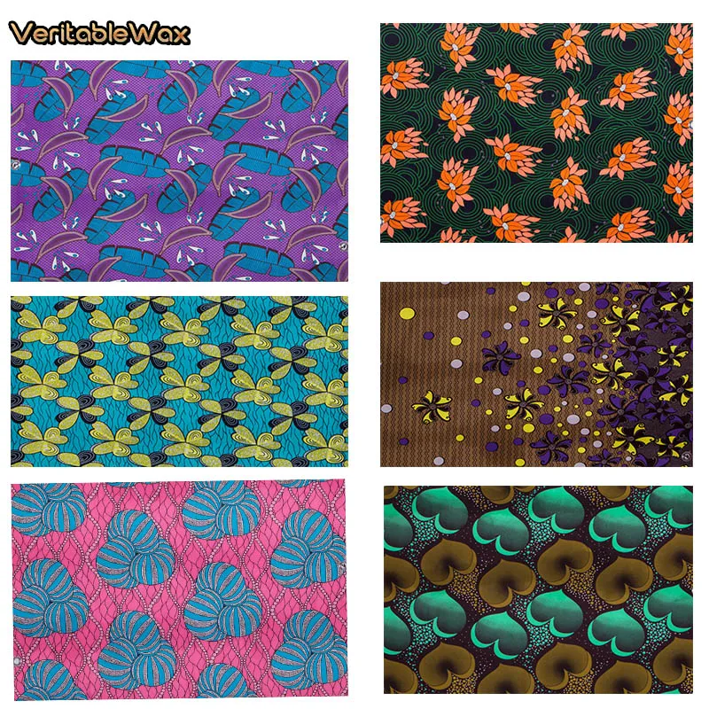 Africa Nigerian prints batik f - Sewing Batik Fabric 评论和价格