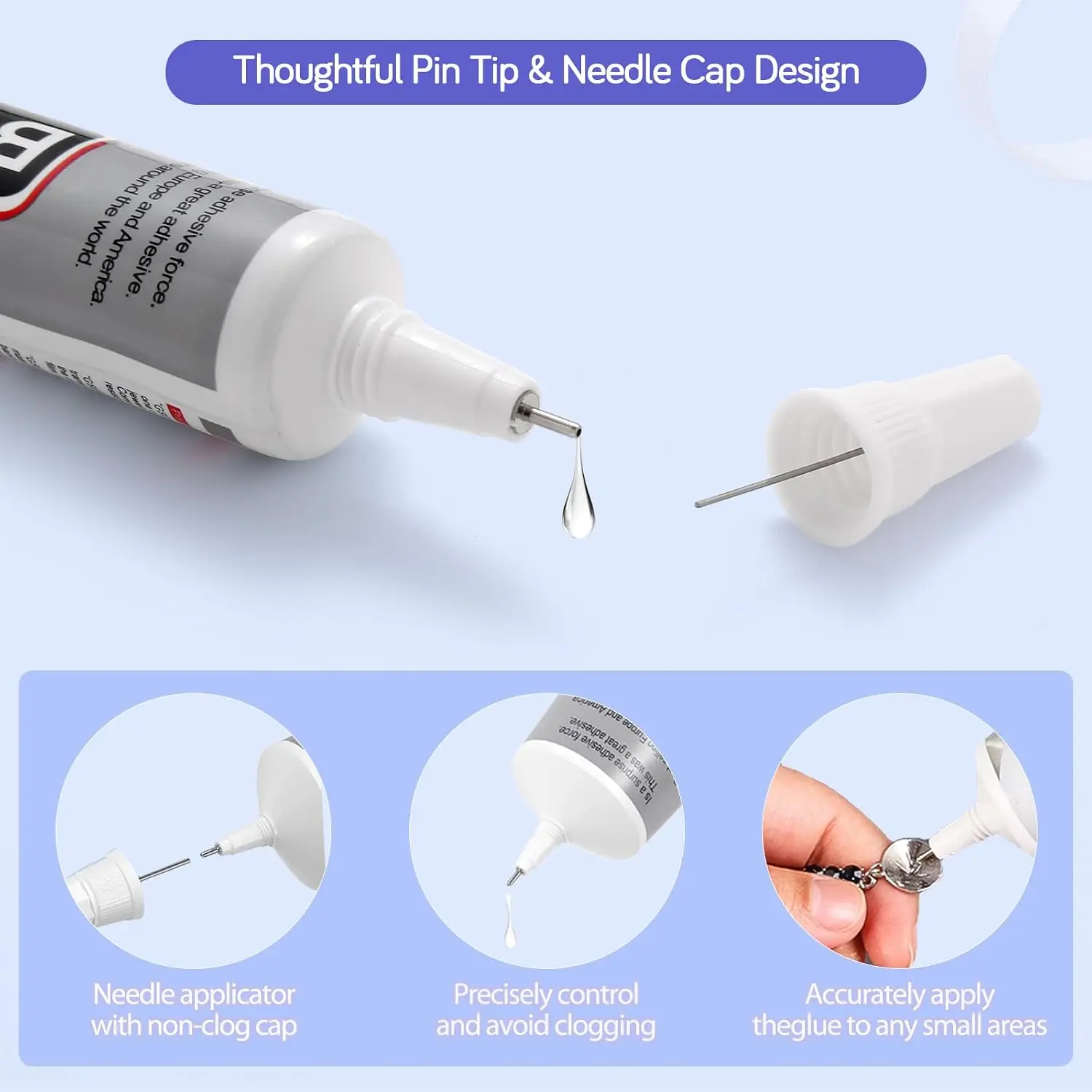 ICUTE-FITTDYHE 6PCS Jewelry Gl - Fabric Glue Bond 评论和价格
