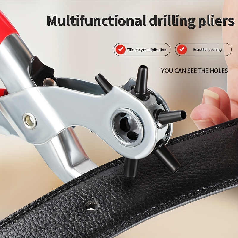 Leather Belt Hole Punch Plier  - Sewing Eyelet Fabric 评论和价格