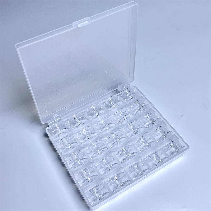 25 Grid Clear Empty Bobbins St - Sewing Machine Yarn 评论和价格