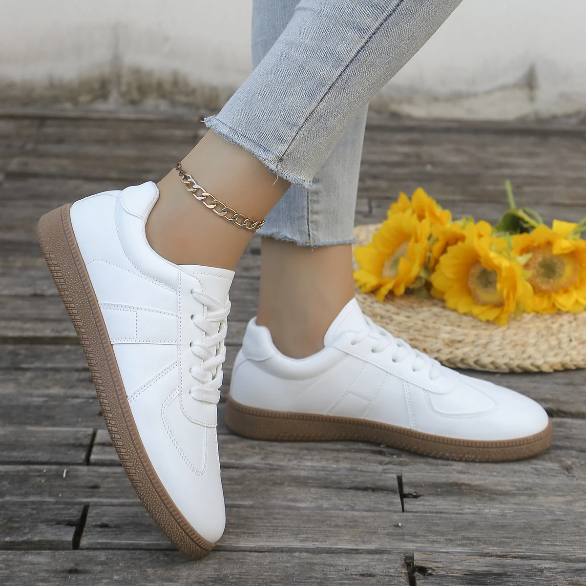 Ladies' casual white sports sh - Sewing Cotton 评论和价格