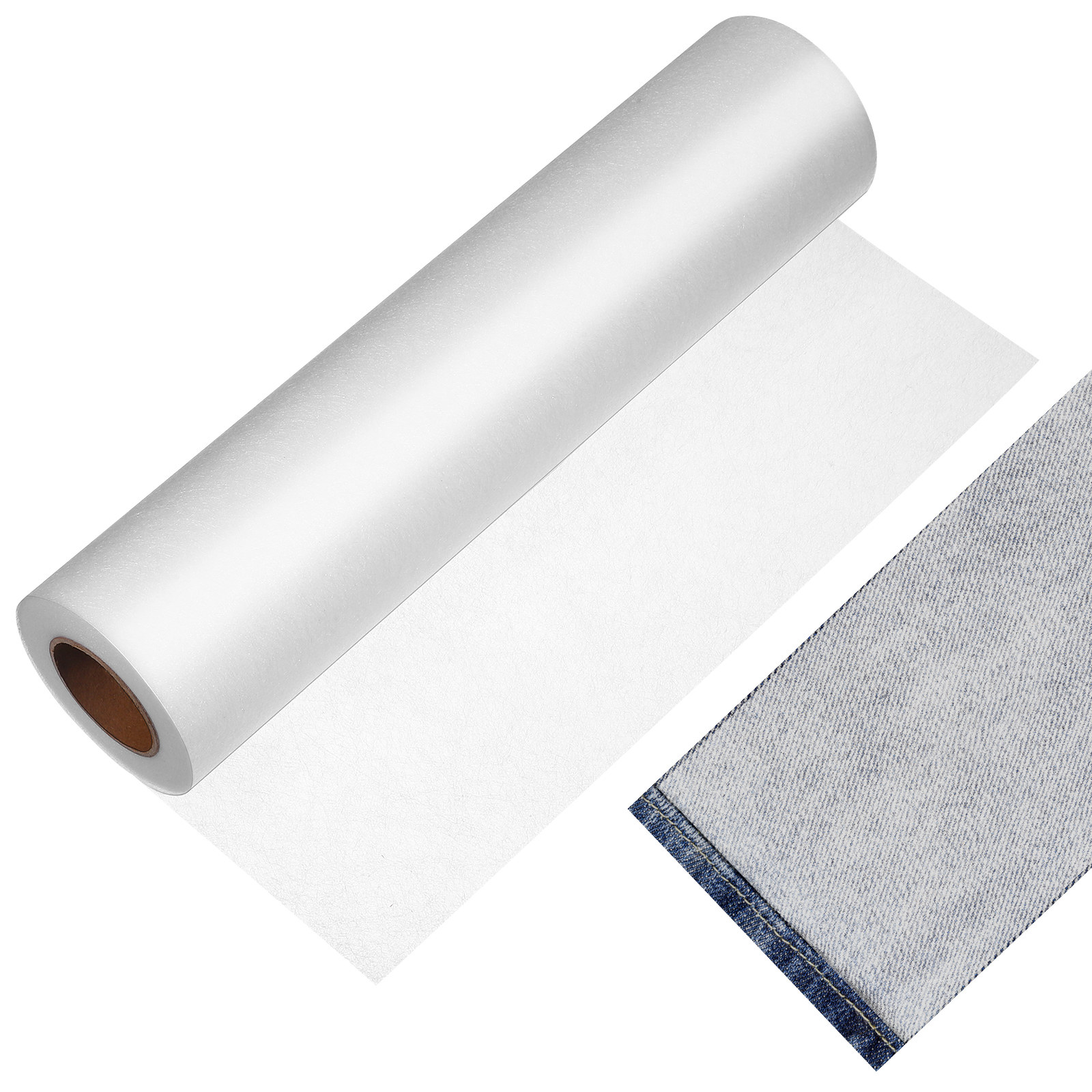 White Non-Woven Double-Sided F - Interfacing Iron On 评论和价格