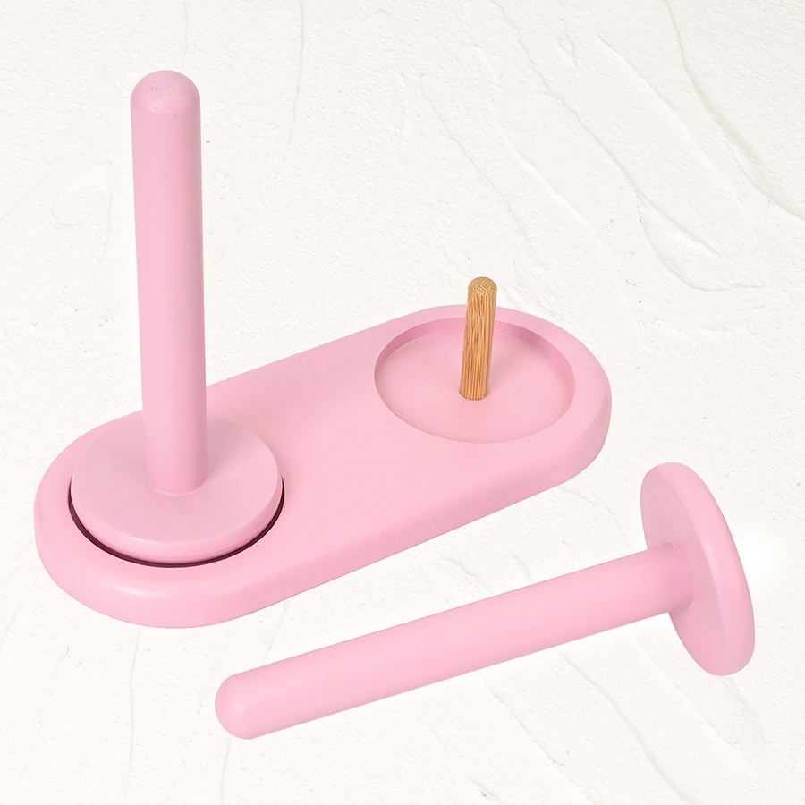 1pc Double-Axis Wooden Yarn Ho - Sewing Machine Yarn 评论和价格