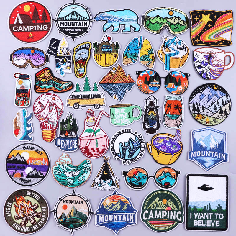 Outdoor Iron On Patches For Cl - Velcro Sew On 评论和价格