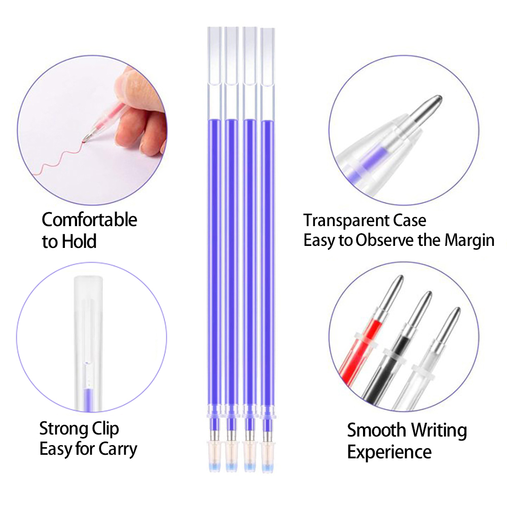 100Pcs Heat Erasable Pens Refi - Fabric Marking Pen 评论和价格