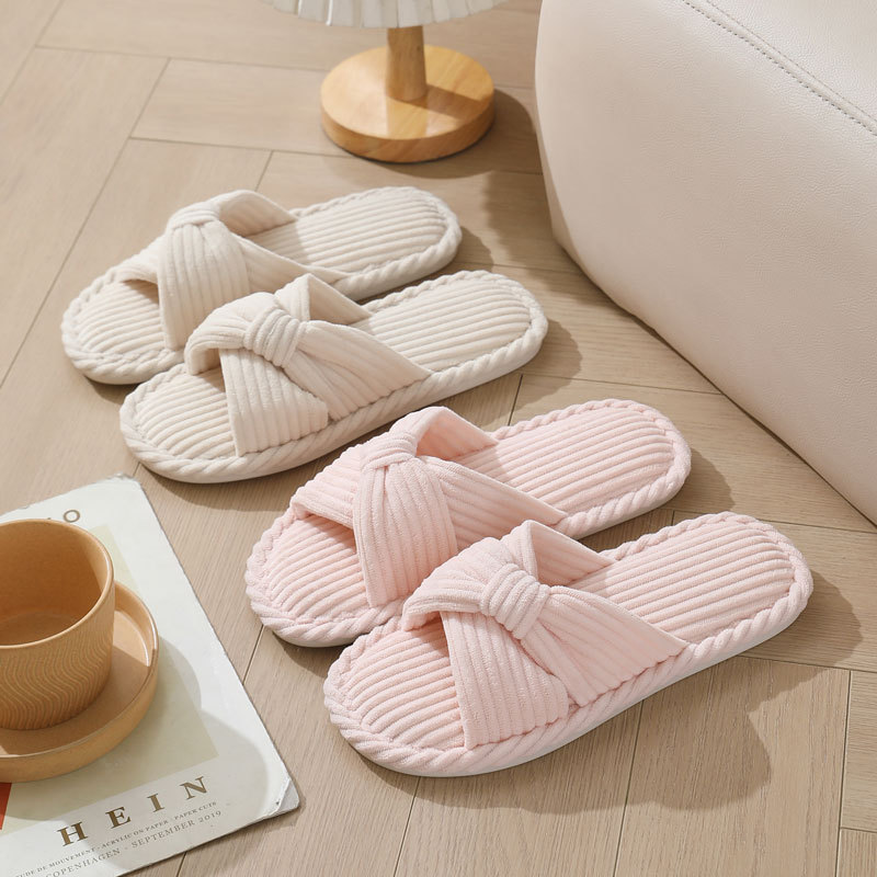 Corduroy Cross Strap Home Slip - Sewing Fabric 评论和价格