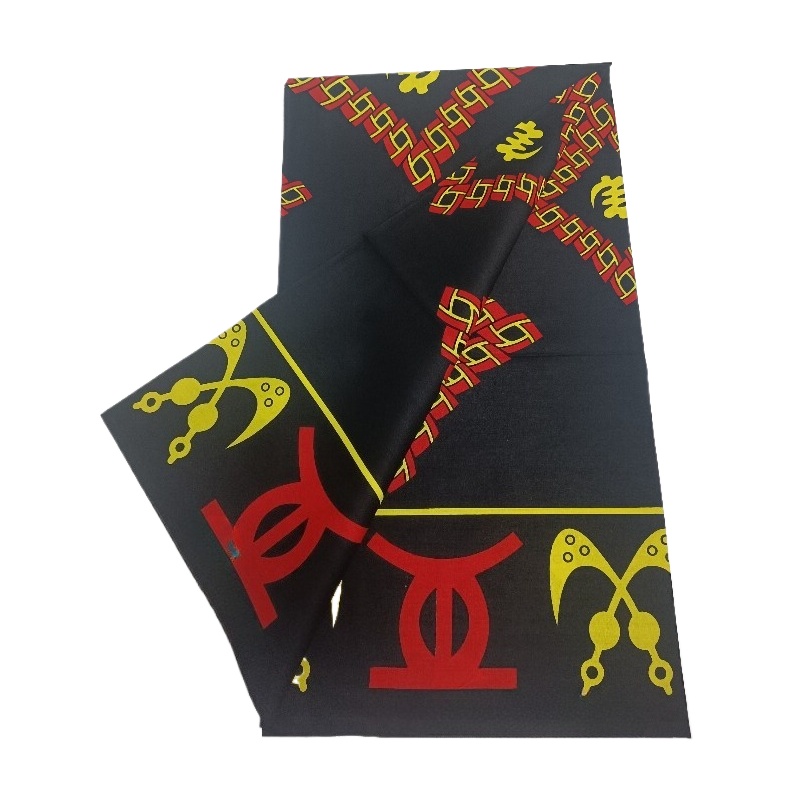 6yards Latest African Wax Fabr - Sewing Batik Fabric 评论和价格